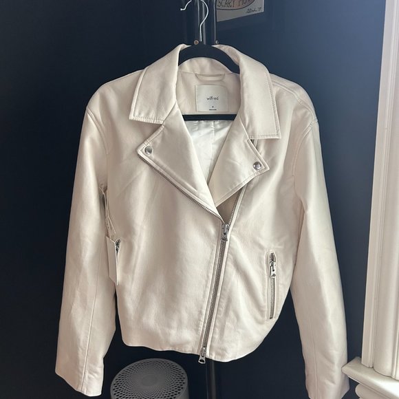 Aritzia Wilfred Diaz Leather Jacket NWT - Picture 3 of 7